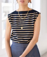 【イエナ/IENA】のSEATTLE 度詰め ボーダー ノースリーブ 人気、トレンドファッション・服の通販 founy(ファニー) ファッション Fashion レディースファッション WOMEN トップス・カットソー Tops/Tshirt キャミソール / ノースリーブ No Sleeves 2025年 2025 2025春夏・S/S Ss,Spring/Summer,2025 インナー Inner カットソー Cut And Sew ジャケット Jacket ノースリーブ No Sleeve ボーダー Border 楽ちん Easy 洗える Washable |ID:prp329100004512161