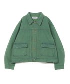 【ディスカバード/DISCOVERED】のCOLOR DYE DENIM BLOUSON GREEN|ID: prp329100004512369 ipo3291000000031876239
