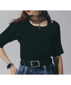 【ハレ/HARE】のレイヤードリブニット 人気、トレンドファッション・服の通販 founy(ファニー) ファッション Fashion レディースファッション WOMEN トップス・カットソー Tops/Tshirt ニット Knit Tops おすすめ Recommend アシンメトリー Asymmetry インナー Inner カーディガン Cardigan ジャケット Jacket リブニット Rib Knit 半袖 Short Sleeve thumbnail ブラック09|ID: prp329100004512617 ipo3291000000031958206