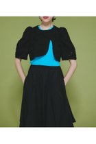 【ヘリンドットサイ/HeRIN.CYE】のFlower lace bolero BLK|ID: prp329100004512642 ipo3291000000031878546