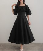 【ジュノア/JUNOAH】のCENEA 2wayリネン混フレアワンピース ブラック|ID: prp329100004512705 ipo3291000000031990537