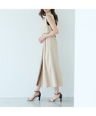 【アンデミュウ/Andemiu】のトレンチ風ノースリーブワンピース ライトベージュ|ID: prp329100004512770 ipo3291000000031879910