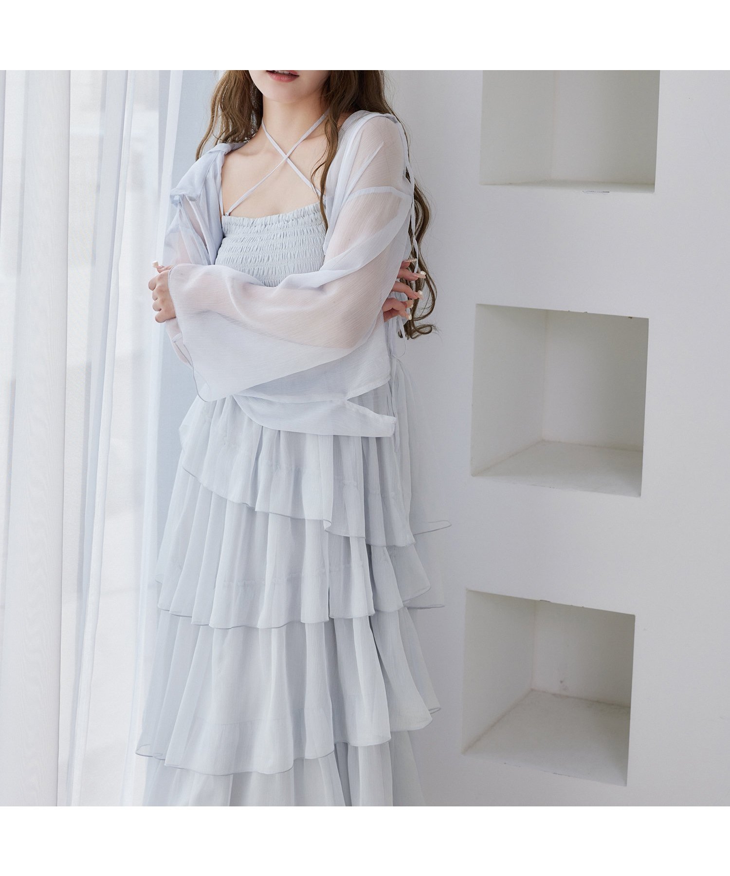 【ナイスクラップ/NICE CLAUP】のシアーパーカー インテリア・キッズ・メンズ・レディースファッション・服の通販 founy(ファニー) 　ファッション　Fashion　レディースファッション　WOMEN　トップス・カットソー　Tops/Tshirt　パーカ　Sweats　2025年　2025　2025春夏・S/S　Ss,Spring/Summer,2025　おすすめ　Recommend　キャミソール　Camisole　シンプル　Simple　スリット　Slit　スリーブ　Sleeve　セットアップ　Set Up　タイトスカート　Tight Skirt　ノースリーブ　No Sleeve　ビスチェ　Bustier　フレア　Flare　ボトム　Bottom　夏　Summer　定番　Standard　サックスブルー|ID: prp329100004512771 ipo3291000000031879931