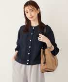 【シップス フォー ウィメン/SHIPS】のSHIPS Colors 手洗い可能 メッシュ ノーカラー ハオリ 2 ネイビー|ID: prp329100004512791 ipo3291000000031880074