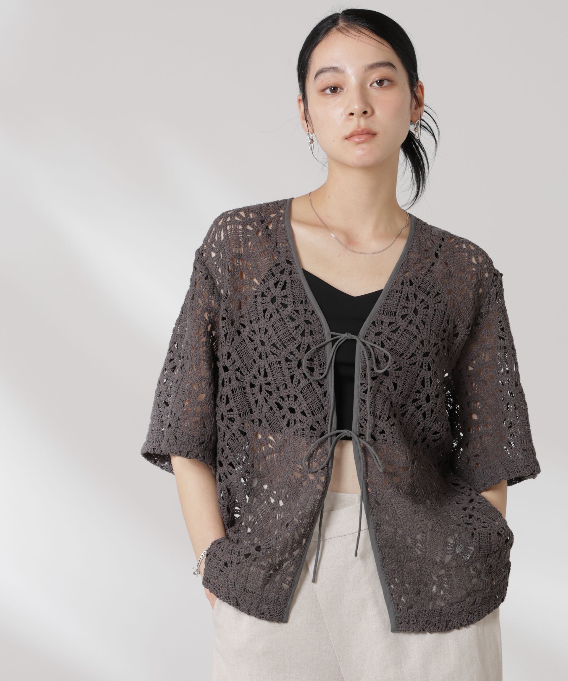 【ナノ ユニバース/nano universe】のコットンコードレースジャケット(セットアップ可) 人気、トレンドファッション・服の通販 founy(ファニー) 　ファッション　Fashion　レディースファッション　WOMEN　アウター　Coat Outerwear　ジャケット　Jackets　ウォッシャブル　Washable　ジャケット　Jacket　セットアップ　Set Up　ノースリーブ　No Sleeve　フロント　Front　半袖　Short Sleeve　リボン　Ribbon　レース　Race　おすすめ　Recommend　2025年　2025　2025春夏・S/S　Ss,Spring/Summer,2025　 other-1|ID: prp329100004512800 ipo3291000000031880160