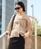 【バビロン/BABYLONE / KIDS】のラミーシアーオーバーシャツ ベージュ55|ID: prp329100004512943 ipo3291000000031912304