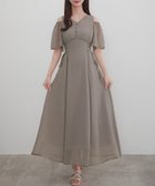 【ジュノア/JUNOAH】のCENEA 2wayVネックシアーコルセットワンピース グレー|ID: prp329100004513017 ipo3291000000031965260