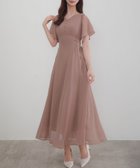 【ジュノア/JUNOAH】のCENEA 2wayVネックシアーコルセットワンピース ピンクベージュ|ID: prp329100004513017 ipo3291000000031965262