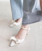 【ランダ/RANDA】のビッグリボンアンクルストラップパンプス 人気、トレンドファッション・服の通販 founy(ファニー) ファッション Fashion レディースファッション WOMEN シアー Sheer ストラップパンプス Strap Pumps ドット Dot バランス Balance パイピング Piping ビッグ Big フロント Front モチーフ Motif ラップ Wrap リボン Ribbon エレガント 上品 Elegant thumbnail WHITE|ID: prp329100004513138 ipo3291000000031978523