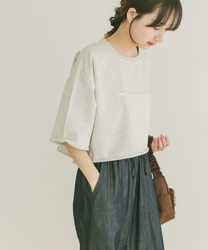 【アイテムズアーバンリサーチ/ITEMS URBAN RESEARCH】のハクプリントロゴTシャツ インテリア・キッズ・メンズ・レディースファッション・服の通販 founy(ファニー) https://founy.com/ ファッション Fashion レディースファッション Fashion for Women トップス・カットソー Cut & Sew Tops シャツ・ブラウス・オフィスカジュアル Elegant Blouses & Button-Ups ロングTシャツ・Tシャツ Longline T-Shirts & Tees 2025年 2025 2025春夏・S/S Spring/Summer 2025 SS25 おすすめ Recommended / Our Picks ショート Short, Short Length ストレート Straight, Straight Cut プリント Print, Printed Pattern リラックス Relax, Relaxed Fit ワイド Wide, Wide Fit 夏 Summer 春 Spring S/S・春夏 SS, Spring/Summer, Warm Season |ID: prp329100004513155 ipo3291000000033539050
