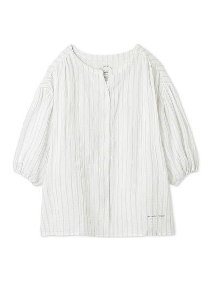 【ジェラート ピケ/gelato pique / KIDS】の【販路限定】マタニティガーゼプルオーバー インテリア・キッズ・メンズ・レディースファッション・服の通販 founy(ファニー) 　ファッション　Fashion　キッズファッション　Fashion for Kids　トップス・カットソー　Cut & Sew Tops　おすすめ　Recommended / Our Picks　インナー　Innerwear　ストライプ　Stripe, Striped Pattern　ダブル　Double, Double-Breasted　フレア　Flare, Flared　ロング　Long, Long-Length　ワンポイント　One Point, Statement Accent　STRIPE[932]|ID: prp329100004513185 ipo3291000000032699338