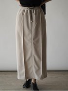 【ラシュッド/LASUD】のジャージナロースカート グレージュ|ID: prp329100004513311 ipo3291000000031886323