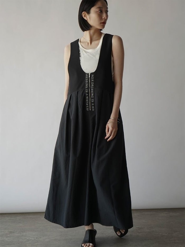 【ラシュッド/LASUD】の2WAYロゴテープジャンパースカート インテリア・キッズ・メンズ・レディースファッション・服の通販 founy(ファニー) https://founy.com/ ファッション Fashion レディースファッション WOMEN スカート Skirt おすすめ Recommend インナー Inner キャミソール Camisole スポーツ Sports タンク Tank ポケット Pocket 夏 Summer 軽量 Lightweight |ID: prp329100004513375 ipo3291000000031886859