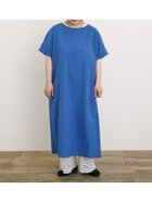 【サマンサモスモス/Samansa Mos2】の◎綿麻柄アソートワンピース 人気、トレンドファッション・服の通販 founy(ファニー) ファッション Fashion レディースファッション WOMEN ワンピース Dress thumbnail ブルー|ID: prp329100004513778 ipo3291000000031890480