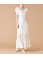 【リリーブラウン/Lily Brown】のカットレースフリルワンピース 人気、トレンドファッション・服の通販 founy(ファニー) ファッション Fashion レディースファッション WOMEN ワンピース Dress イエロー Yellow エレガント 上品 Elegant ストレッチ Stretch フェミニン Feminine フリル Frills フレア Flare 人気 Popularity 今季 This Season 夏 Summer thumbnail WHT[001]|ID: prp329100004513806 ipo3291000000031890724