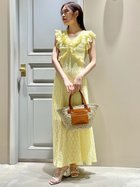 【リリーブラウン/Lily Brown】のカットレースフリルワンピース 人気、トレンドファッション・服の通販 founy(ファニー) ファッション Fashion レディースファッション WOMEN ワンピース Dress イエロー Yellow エレガント 上品 Elegant ストレッチ Stretch フェミニン Feminine フリル Frills フレア Flare 人気 Popularity 今季 This Season 夏 Summer thumbnail YEL[032]|ID: prp329100004513806 ipo3291000000031890726