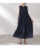 【ナノ ユニバース/nano universe】のmade in india コットンノースリーブワンピース ネイビー|ID: prp329100004513814 ipo3291000000031890778