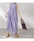 【ナノ ユニバース/nano universe】のmade in india コットンノースリーブワンピース L.パープル1|ID: prp329100004513814 ipo3291000000032677463