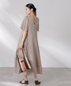 【ナノ ユニバース/nano universe】のmade in india コットンフレアワンピース グレージュ3|ID: prp329100004513818 ipo3291000000031890798