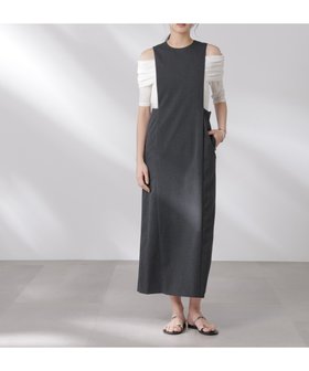 【ナノ ユニバース/nano universe】のサイドオープンエプロンワンピース 人気、トレンドファッション・服の通販 founy(ファニー) ファッション Fashion レディースファッション WOMEN ワンピース Dress 2025年 2025 2025春夏・S/S Ss,Spring/Summer,2025 おすすめ Recommend サテン Satin スリット Slit 夏 Summer |ID:prp329100004513829