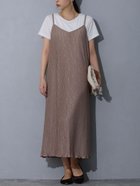【その他のブランド/Other】のプリーツキャミワンピース シャツ SET 18ベージュ|ID: prp329100004513855 ipo3291000000031891014