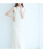 【アンデミュウ/Andemiu】のスカシアミニットワンピース 人気、トレンドファッション・服の通販 founy(ファニー) ファッション Fashion レディースファッション Ladies' Fashion Online ワンピース Dress ニットワンピース Knit Dresses おすすめ Recommend インナー Inner キャミワンピース Cami Dress ペチコート Petticoat エレガント 上品 Elegant 夏 Summer 透かし Watermark thumbnail オフ|ID: prp329100004513919 ipo3291000000032623631