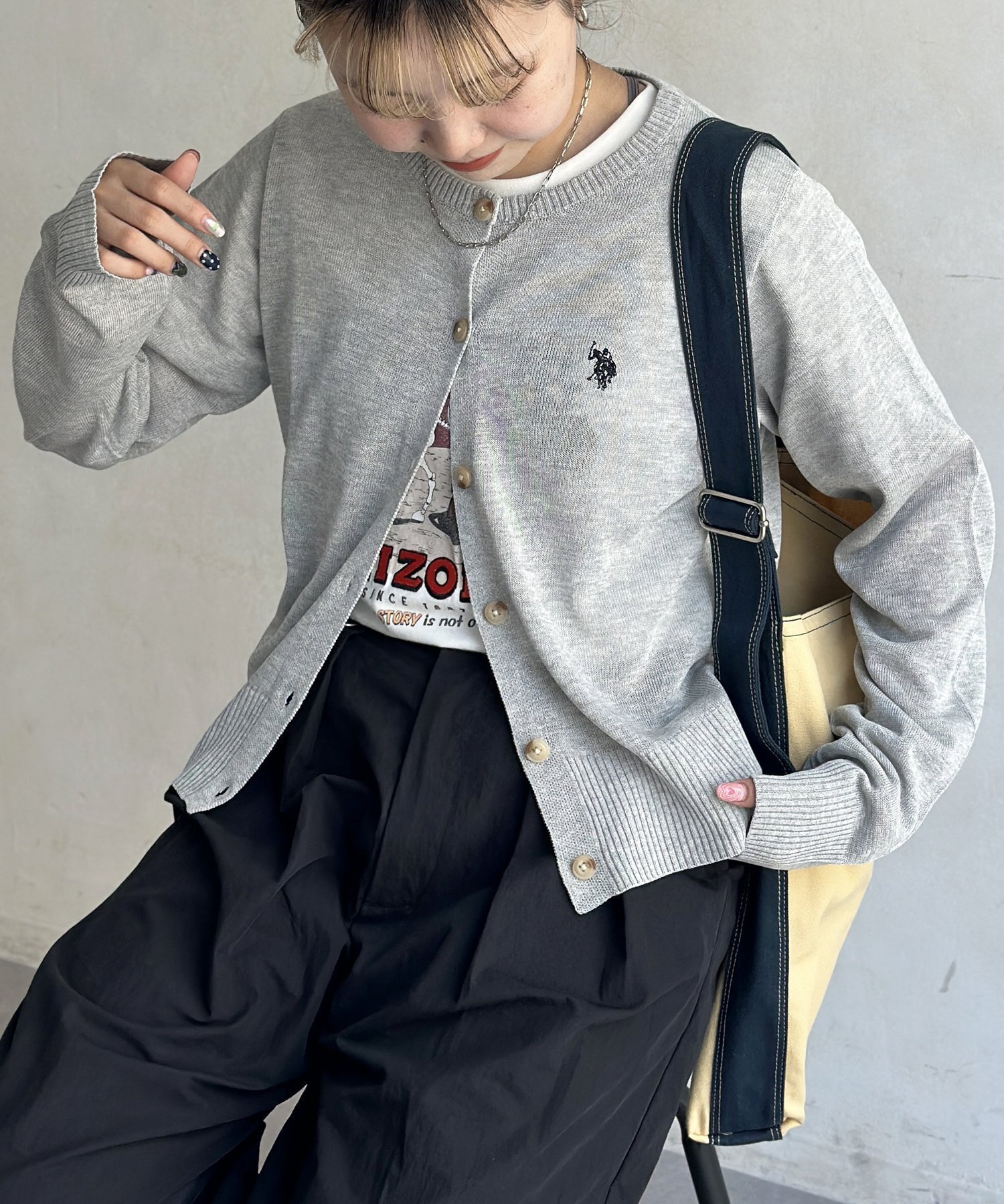 【シーピーシーエム/CPCM】の【U.S. POLO ASSN.】シアーカーディガン インテリア・キッズ・メンズ・レディースファッション・服の通販 founy(ファニー) 　ファッション　Fashion　レディースファッション　WOMEN　トップス・カットソー　Tops/Tshirt　カーディガン　Cardigans　アクセサリー　Accessories　イタリア　Italy　春　Spring　腕時計　Watch　キャミソール　Camisole　コレクション　Collection　シアー　Sheer　シンプル　Simple　スニーカー　Sneakers　デニム　Denim　メンズ　Mens　ロング　Long　S/S・春夏　Ss・Spring/Summer　おすすめ　Recommend　夏　Summer　グレー|ID: prp329100004513994 ipo3291000000031998640