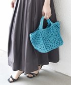 【シップス フォー ウィメン/SHIPS】のSHIPS any メッシュ ペーパー トート バッグ 人気、トレンドファッション・服の通販 founy(ファニー) ファッション Fashion レディースファッション Fashion for Women バッグ Bags 2025年 2025 2025春夏・S/S Spring/Summer 2025 SS25 フラワー Flower, Floral ペーパー Paper, Kraft Paper ポケット Pocket, Pocket Detail メッシュ Mesh, Net Fabric thumbnail ブルー|ID: prp329100004514012 ipo3291000000033236529