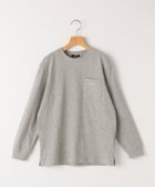 【シップス/SHIPS / KIDS】のSHIPS KIDS 140~160cm / SHIPS ロゴ 長袖 TEE トップグレー|ID: prp329100004514150 ipo3291000000031893389
