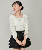 【その他のブランド/Other】のラメテレコそでドロストロンT オフホワイト|ID: prp329100004514216 ipo3291000000031893729