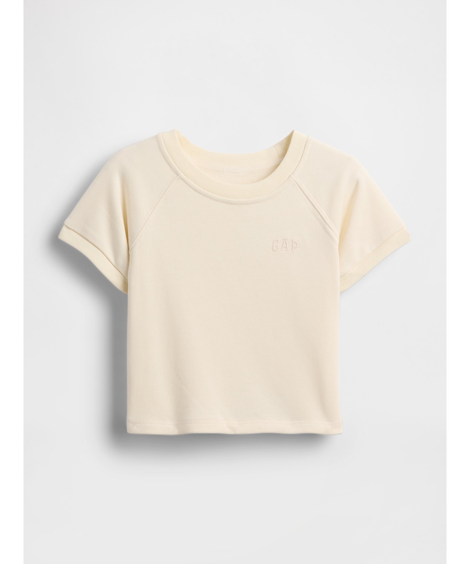 【ギャップ/GAP / KIDS】のbabyGap テリー クルーネックTシャツ インテリア・キッズ・メンズ・レディースファッション・服の通販 founy(ファニー) 　ファッション　Fashion　キッズファッション　KIDS　インナー　Inner　キャミソール　Camisole　サマー　Summer　ショート　Short　シンプル　Simple　スリーブ　Sleeve　WHITE_SAIL|ID: prp329100004514430 ipo3291000000031894889
