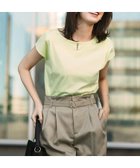【インデックス/INDEX】の《6color/XS-3Lsize》キーネックビジュートップス【UV/接触冷感/洗濯機洗い可】 ライトイエロー|ID: prp329100004514572 ipo3291000000031997816