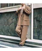 【フォーワンセブン バイ エディフィス/417 by EDIFICE / MEN】のT/Rトロピカル ダブル ワイドセットアップ 人気、トレンドファッション・服の通販 founy(ファニー) ファッション Fashion メンズファッション MEN セットアップ Setup/Men おすすめ Recommend インナー Inner シューズ Shoes ジャケット Jacket スニーカー Sneakers セットアップ Set Up ダブル Double ドレープ Drape モダン Modern リラックス Relax ワイド Wide エレガント 上品 Elegant 夏 Summer 春 Spring S/S・春夏 Ss・Spring/Summer thumbnail ブラウン|ID: prp329100004514672 ipo3291000000031983945