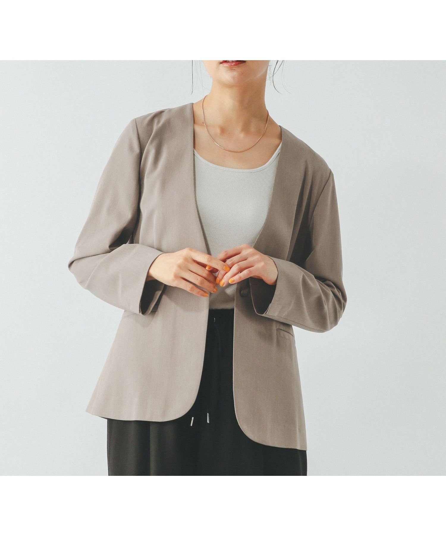 【グローバルワーク/GLOBAL WORK】のウツクシルエットDRYジャケット/290026 インテリア・キッズ・メンズ・レディースファッション・服の通販 founy(ファニー) 　ファッション　Fashion　レディースファッション　Fashion for Women　アウター　Coat / Outerwear Collection　レディースジャケット・軽アウター　Jackets　ショート　Short, Short Length　ジャケット　Jacket, Outerwear　ストレッチ　Stretch, Stretchy Fabric　ミドル　Middle Length, Mid Height　ワイド　Wide, Wide Fit　夏　Summer　モカ53|ID: prp329100004514776 ipo3291000000032647705