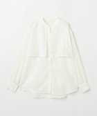 【その他のブランド/Other】のシアー トレンチ バンドカラーシャツ A DAY IN THE LIFE OFF WHITE|ID: prp329100004514831 ipo3291000000031898603