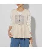 【エルーラ/Elura】のシアーペプラムジレ/327513 ライトベージュ51|ID: prp329100004514886 ipo3291000000031899184
