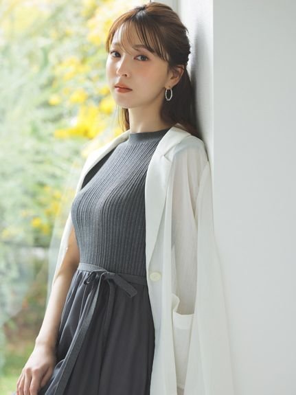 【スナイデル/SNIDEL】のSustainableシアーシャツジャケット インテリア・キッズ・メンズ・レディースファッション・服の通販 founy(ファニー) https://founy.com/ ファッション Fashion レディースファッション WOMEN アウター Coat Outerwear ジャケット Jackets おすすめ Recommend ウェーブ Wave キャミソール Camisole シアー Sheer ジャケット Jacket ストレート Straight フェミニン Feminine フロント Front ポケット Pocket エレガント 上品 Elegant |ID: prp329100004515282 ipo3291000000031903858
