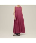 【ジーナシス/JEANASiS】のCotton Boil Sleeveless One-piece 人気、トレンドファッション・服の通販 founy(ファニー) ファッション Fashion レディースファッション WOMEN トップス・カットソー Tops/Tshirt カッティング Cutting デニム Denim ロング Long 夏 Summer thumbnail ボルドー|ID: prp329100004515303 ipo3291000000031904061