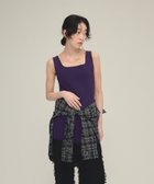 【ジーナシス/JEANASiS】の12G Fit Mini One-piece パープル|ID: prp329100004515305 ipo3291000000031904073