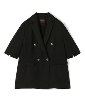 【トゥモローランド/TOMORROWLAND】の【WEB先行 】レーヨンリネンオックス ハーフスリーブジャケット 人気、トレンドファッション・服の通販 founy(ファニー) ファッション Fashion レディースファッション WOMEN アウター Coat Outerwear ジャケット Jackets おすすめ Recommend オックス Ox ジャケット Jacket ストレート Straight スリット Slit スリーブ Sleeve セットアップ Set Up ダブル Double ハーフ Half バランス Balance ボトム Bottom マニッシュ Mannish リネン Linen 夏 Summer |ID:prp329100004515321