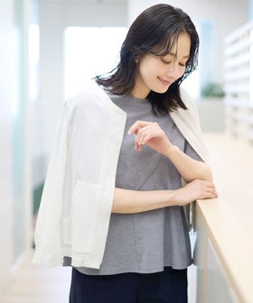 【ジョルジュ レッシュ/GEORGES RECH】のジャージーノーカラーショートブルゾン 人気、トレンドファッション・服の通販 founy(ファニー) ファッション Fashion レディースファッション WOMEN アウター Coat Outerwear ブルゾン Blouson/Jackets カーディガン Cardigan コンパクト Compact シャンブレー Chambray ショート Short ジャージー Jersey ストレッチ Stretch バランス Balance フロント Front ブルゾン Blouson ボトム Bottom 羽織 Haori ワッフル Waffle 夏 Summer ビジネス 仕事 通勤 Business |ID:prp329100004515322