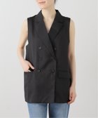 【ラ トータリテ/La TOTALITE】の【TORRAZZO DONNA/トラッゾドンナ】Jacquard long double vest ブラック|ID: prp329100004515324 ipo3291000000031904196