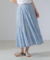 【デミルクス ビームス/Demi-Luxe BEAMS】の【別注】MARIHA / 草原の虹 ソリッド スカート 25SS 旅行 お呼ばれ 人気、トレンドファッション・服の通販 founy(ファニー) ファッション Fashion レディースファッション WOMEN スカート Skirt インド India エアリー Airy ギャザー Gather サンダル Sandals シンプル Simple スニーカー Sneakers ネップ Nep Yarn プリント Print 別注 Special Order おすすめ Recommend 旅行 Travel 2025年 2025 2025春夏・S/S Ss,Spring/Summer,2025 |ID:prp329100004515367