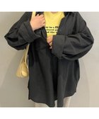 【ローズバッド/ROSE BUD】のGENE HEAVENS/BAMBOO COTTON BIG SHIRT 人気、トレンドファッション・服の通販 founy(ファニー) ファッション Fashion レディースファッション WOMEN トップス・カットソー Tops/Tshirt シャツ/ブラウス Shirts/Blouses エレガント 上品 Elegant 春 Spring 秋 Autumn/Fall ジーンズ Jeans 人気 Popularity ビッグ Big 羽織 Haori 夏 Summer thumbnail BLACK|ID: prp329100004515371 ipo3291000000031904578