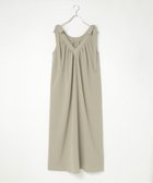 【ヴァンス エクスチェンジ/VENCE EXCHANGE】のクレープ肩リボンワンピース 人気、トレンドファッション・服の通販 founy(ファニー) ファッション Fashion レディースファッション WOMEN ワンピース Dress おすすめ Recommend カーディガン Cardigan ギャザー Gather サンダル Sandals ドレープ Drape フラット Flat フロント Front リボン Ribbon thumbnail グレージュ|ID: prp329100004515372 ipo3291000000031904582