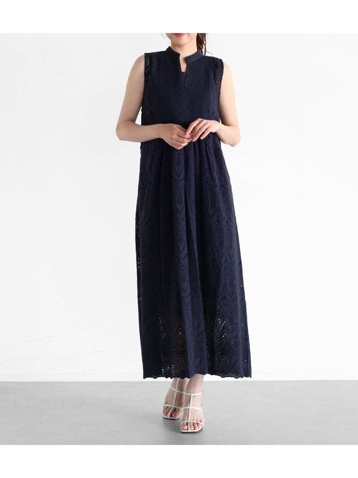 【ヴァン/Vin】のカットワークレースノースリーブワンピース インテリア・キッズ・メンズ・レディースファッション・服の通販 founy(ファニー) https://founy.com/ ファッション Fashion レディースファッション Fashion for Women ワンピース Dresses おすすめ Recommended / Our Picks インド Indian Textile サンダル Sandals, Summer Shoes シューズ Shoes, Footwear シンプル Simple, Minimal スカラップ Scallop, Scalloped Edge タッセル Tassel, Fringe ノースリーブ Sleeveless, No-Sleeve フラット Flat, Flat Shoes リボン Ribbon, Bow ワーク Workwear, Utility Style 夏 Summer |ID: prp329100004515394 ipo3291000000032722085