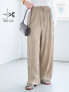 【コカ/COCA】のウェーブプリーツパンツ Beige|ID: prp329100004515409 ipo3291000000032796541