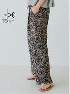 【コカ/COCA】のウェーブプリーツパンツ Leopard|ID: prp329100004515409 ipo3291000000032796545