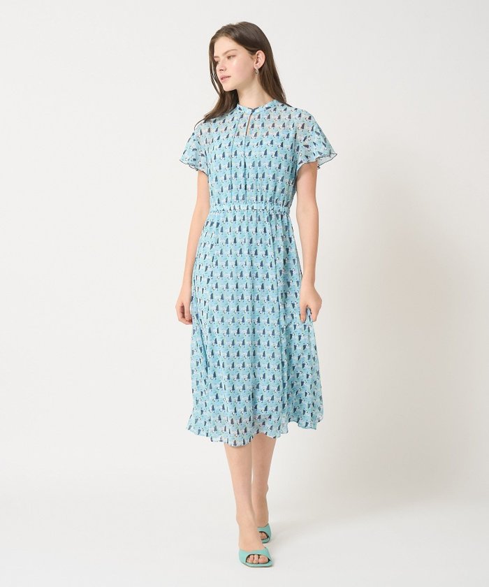 【アナイ/ANAYI】のreminiscence プリント ワンピース インテリア・キッズ・メンズ・レディースファッション・服の通販 founy(ファニー) https://founy.com/ ファッション Fashion レディースファッション WOMEN ワンピース Dress エレガント 上品 Elegant キャミソール Camisole ジャケット Jacket スマート Smart スリット Slit スリーブ Sleeve フリル Frills フレア Flare フロント Front プリント Print ペチコート Petticoat リュクス Luxe S/S・春夏 Ss・Spring/Summer 再入荷 Restock/Back In Stock/Re Arrival 夏 Summer |ID: prp329100004515418 ipo3291000000031904837