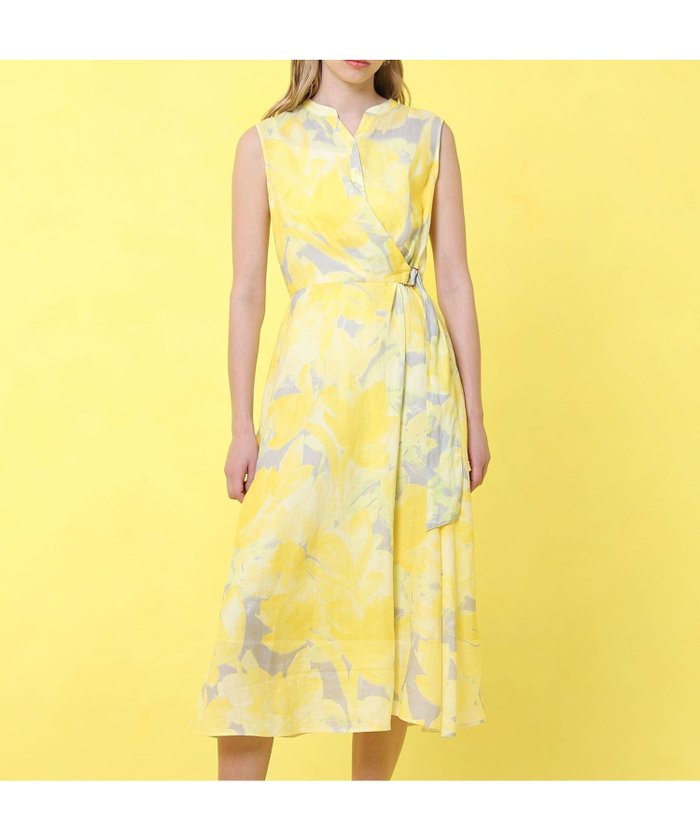【アナイ/ANAYI】のtransparent プリント リネンワンピース インテリア・キッズ・メンズ・レディースファッション・服の通販 founy(ファニー) https://founy.com/ ファッション Fashion レディースファッション WOMEN ワンピース Dress イエロー Yellow カシュクール Cachecoeur グラデーション Gradation スキッパー Skipper スマート Smart ネップ Nep Yarn フレア Flare プリント Print ペチコート Petticoat リネン Linen リボン Ribbon リュクス Luxe S/S・春夏 Ss・Spring/Summer 再入荷 Restock/Back In Stock/Re Arrival 夏 Summer |ID: prp329100004515421 ipo3291000000031904862